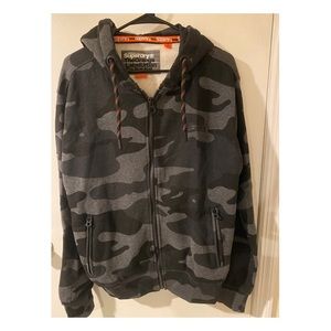 Men’s Superdry Camo Hoodie